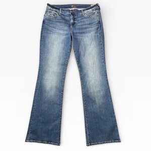 NWT KUT from the Kloth Natalie Bootcut Jeans Medium Wash Size 16 Plus Size TALL